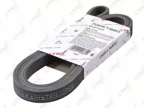 Ремень поликлиновой 1880 мм 7 ручьев LYNXAUTO 7DPK1880