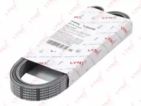Ремень поликлиновой 1905 мм 7 ручьев LYNXAUTO 7PK1905