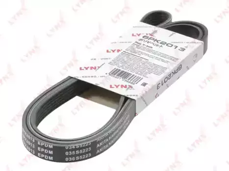 Ремень поликлиновой 2013 мм 6 ручьев LYNXAUTO 6PK2013