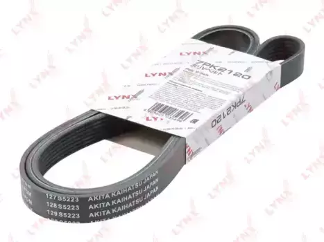 Ремень поликлиновой 2120 мм 7 ручьев LYNXAUTO 7PK2120