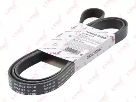 Ремень поликлиновой 2300 мм 7 ручьев LYNXAUTO 7PK2300