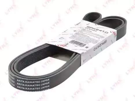 Ремень поликлиновой 2410 мм 8 ручьев LYNXAUTO 8PK2410