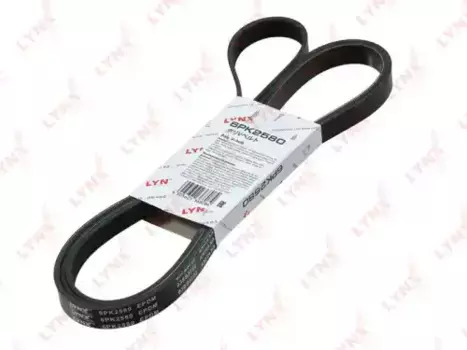 Ремень поликлиновой 2580 мм 6 ручьев LYNXAUTO 6PK2580
