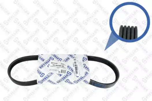 Ремень поликлиновой 700 мм 5 ручьев STELLOX 05-00700-SX