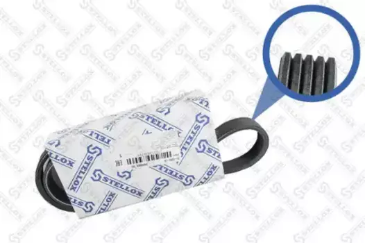 Ремень поликлиновой 870 мм 5 ручьев STELLOX 05-00869-SX