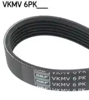 Ремень поликлиновой 1117 мм 6 ручьев SKF VKMV6PK1117