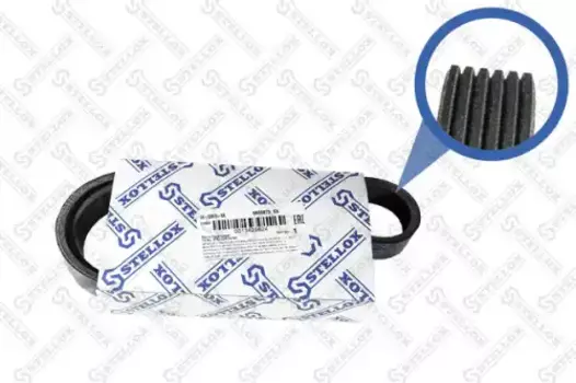 Ремень поликлиновой 873 мм 6 ручьев STELLOX 06-00873-SX