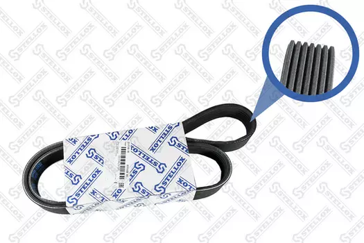 Ремень поликлиновой 1140 мм 7 ручьев STELLOX 07-11140-SX