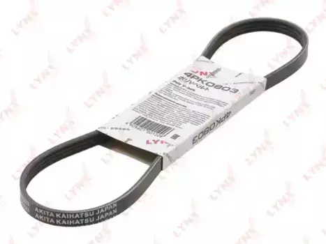 Ремень поликлиновой 803 мм 4 ручьев LYNXAUTO 4PK0803