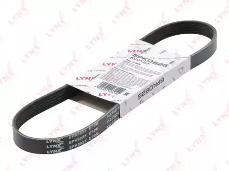 Ремень поликлиновой 825 мм 6 ручьев LYNXAUTO 6PK0825