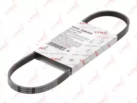 Ремень поликлиновой 833 мм 4 ручьев LYNXAUTO 4PK0833