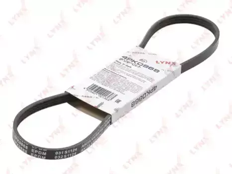 Ремень поликлиновой 868 мм 4 ручьев LYNXAUTO 4PK0868