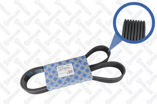 Ремень поликлиновой 1400 мм 8 ручьев STELLOX 08-01400-SX