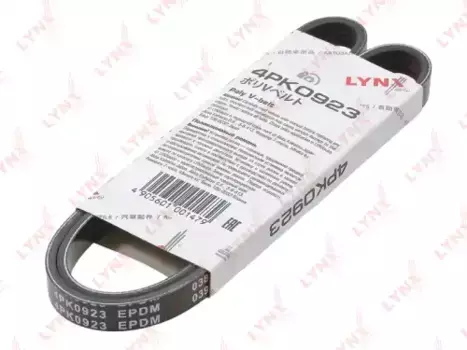 Ремень поликлиновой 923 мм 4 ручьев LYNXAUTO 4PK0923