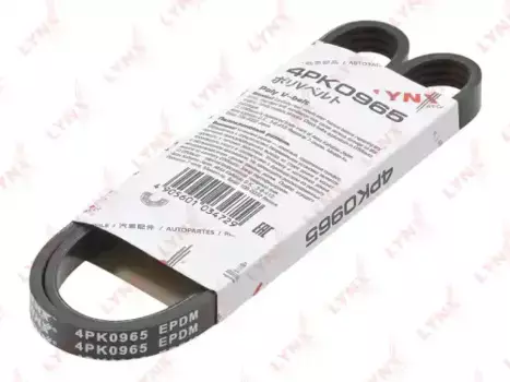 Ремень поликлиновой 965 мм 4 ручьев LYNXAUTO 4PK0965