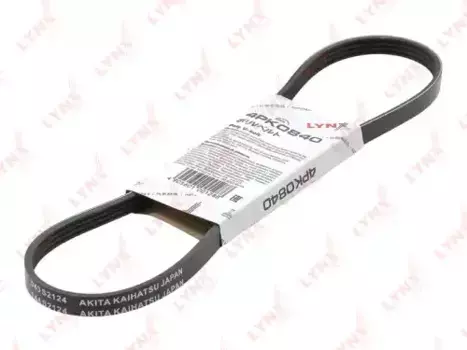 Ремень поликлиновой LYNXAUTO 4PK0840