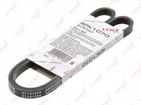 Ремень поликлиновой LYNXAUTO 4PK1070