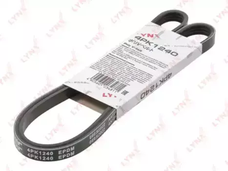 Ремень поликлиновой LYNXAUTO 4PK1240