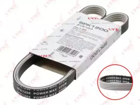 Ремень поликлиновой LYNXAUTO 5PK1200