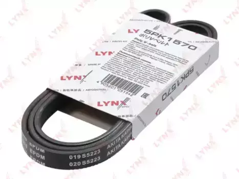 Ремень поликлиновой LYNXAUTO 5PK1570