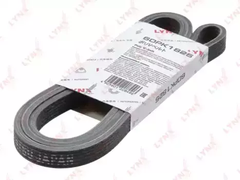 Ремень поликлиновой LYNXAUTO 6DPK1825