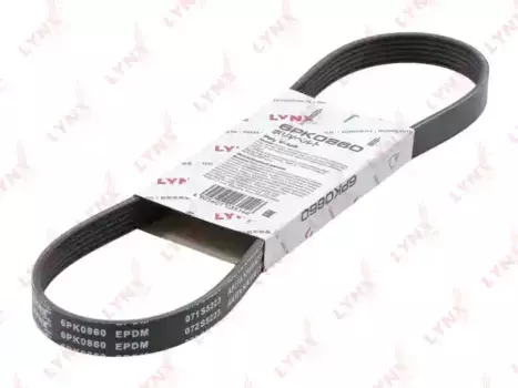 Ремень поликлиновой LYNXAUTO 6PK0860