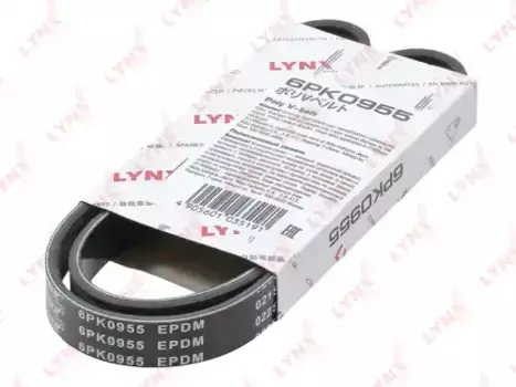 Ремень поликлиновой LYNXAUTO 6PK0955
