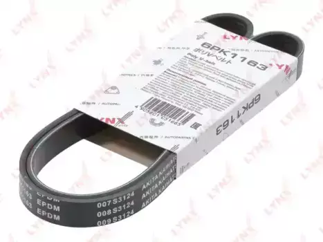 Ремень поликлиновой LYNXAUTO 6PK1163