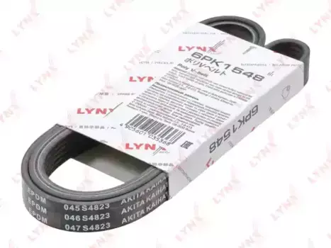 Ремень поликлиновой LYNXAUTO 6PK1548
