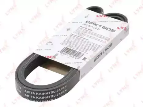 Ремень поликлиновой LYNXAUTO 6PK1605