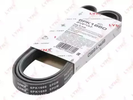 Ремень поликлиновой LYNXAUTO 6PK1660