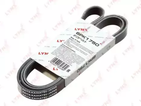 Ремень поликлиновой LYNXAUTO 6PK1750