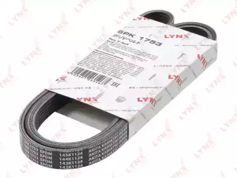 Ремень поликлиновой LYNXAUTO 6PK1753
