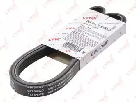 Ремень поликлиновой LYNXAUTO 6PK1893
