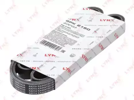 Ремень поликлиновой LYNXAUTO 6PK2160