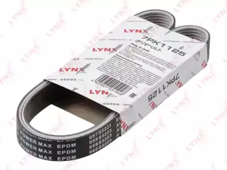 Ремень поликлиновой LYNXAUTO 7PK1125