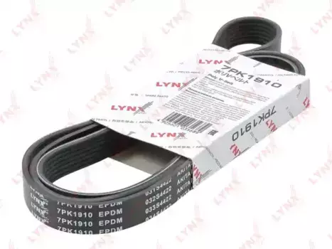 Ремень поликлиновой LYNXAUTO 7PK1910