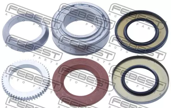 ремк-кт подшипников задней балки!\ Nissan Navara D40M 2005- NOS-D40 FEBEST