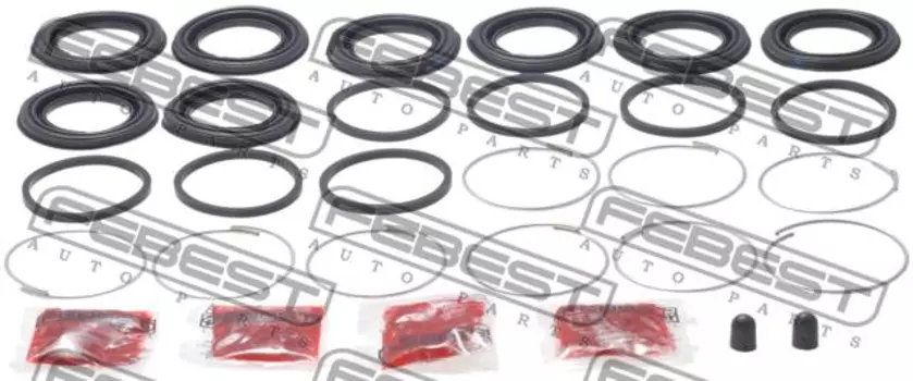 ремк-кт суппорта торм.перед.!\ Toyota Land Cruiser 120 04> 0175-GSJ15F FEBEST