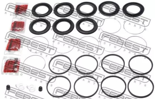 ремк-кт суппорта торм.перед.!\ Toyota Land Cruiser 200 07> 0175-GRJ200F FEBEST