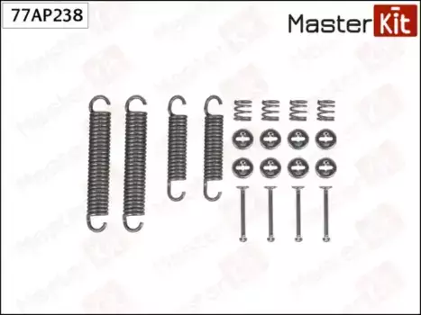 ремк-т торм.колодок зад.!\ Lada 2101-2107/2121 70> 77AP238 MASTERKIT