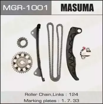 ремкомплект ГРМ! цепной, со звездочками\ Toyota Aygo/iQ/Yaris 1.0i 67kW 05> MGR-1001 MASUMA