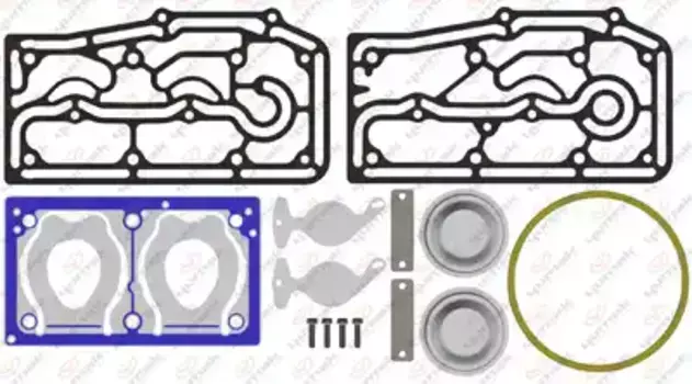 ремкомплект компрессора! клапаны, прокладки, уплотнители, болты\ DAF XF105 RK.01.533 YUMAK