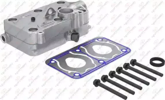 ремкомплект компрессора!(мк)головка с прокладкой и болтами!\Volvo FH12,FM12 RK.01.167 YUMAK