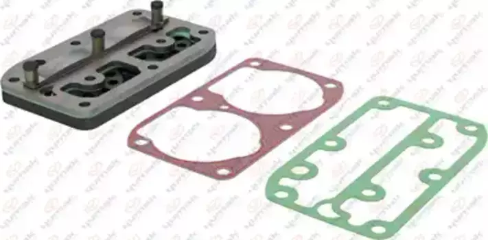 ремкомплект компрессора! плита с клапанами и прокладкой\ VOLVO, SCANIA RK.01.076 YUMAK