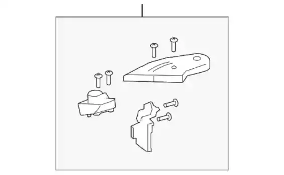 РЕМКОМПЛЕКТ ПРАВОЙ ФАРЫ / HALTER 204 820 12 14 MB