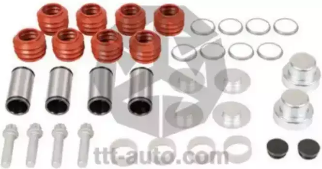 ремкомплект суппорта! направляющ., пыльники, втулки, упл. кольца, крышки\ SAF 18550 TTT