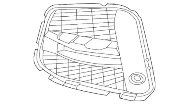 Решетка бампера BMW 51115A2D4E6