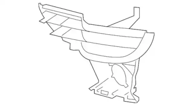 Решетка бампера PORSCHE 95850568211