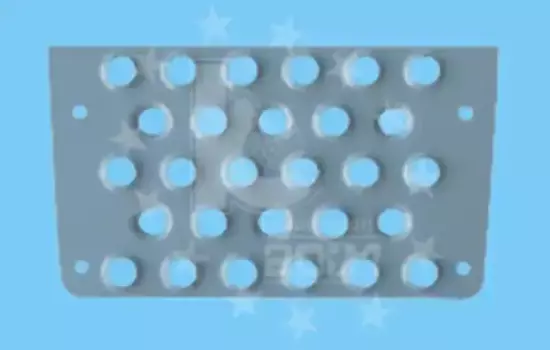 решетка подножки! нижняя \MB Axor